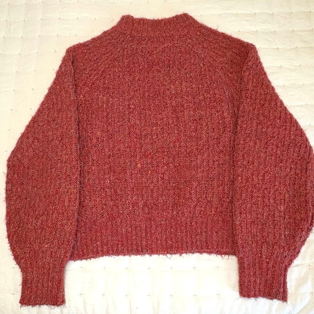 Universal Thread Rust Textured Pullover Sweater X… - image 4